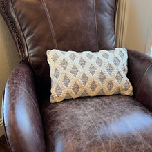 Load image into Gallery viewer, Neutral Diamond Pillow