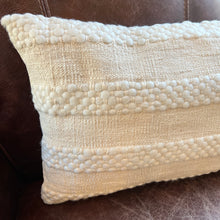 Load image into Gallery viewer, Natural Stripe Pillow