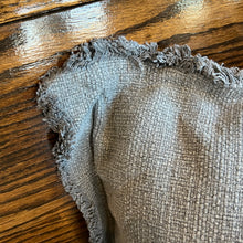 Load image into Gallery viewer, 20" Grey Fringe Pillow