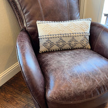 Load image into Gallery viewer, Grey Diamond Pillow