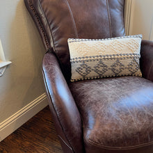 Load image into Gallery viewer, Grey Diamond Pillow