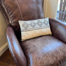 Load image into Gallery viewer, Grey Diamond Pillow