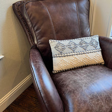 Load image into Gallery viewer, Grey Diamond Pillow