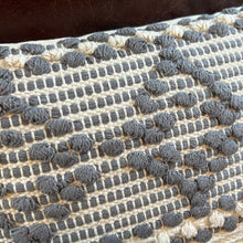 Load image into Gallery viewer, Grey Diamond Pillow