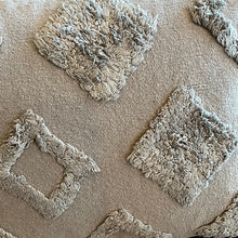 Load image into Gallery viewer, Grey Diamond Pillow