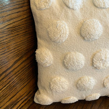 Load image into Gallery viewer, White Dot Accent Pillow