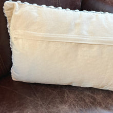 Load image into Gallery viewer, Grey Durrie Pillow