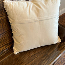 Load image into Gallery viewer, 20" Diamond Fringe Pattern Pillow