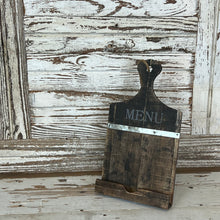 Load image into Gallery viewer, Wooden Menu Holder