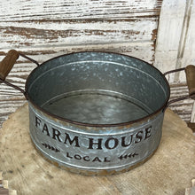 Load image into Gallery viewer, Farmhouse Local Round Bin