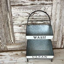 Load image into Gallery viewer, Wash and Clean Two-Tier Caddy