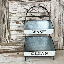Load image into Gallery viewer, Wash and Clean Two-Tier Caddy