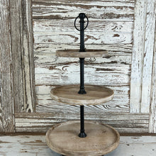 Load image into Gallery viewer, Modern Farmhouse Three Tier Tray