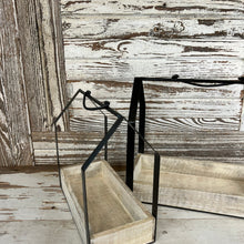 Load image into Gallery viewer, Modern Architectural Wooden Trays With Handles