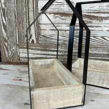 Load image into Gallery viewer, Modern Architectural Wooden Trays With Handles