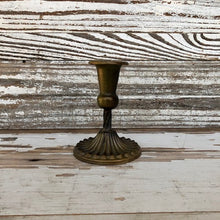 Load image into Gallery viewer, Spindletop Antique Brass Candle Holder