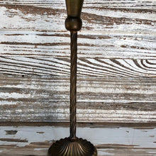 Load image into Gallery viewer, Spindletop Antique Brass Candle Holder