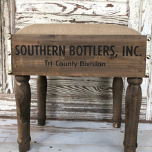 Load image into Gallery viewer, Bottle Crate Foot Stool