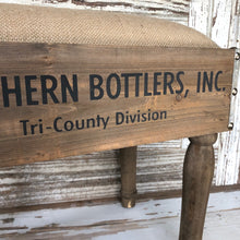 Load image into Gallery viewer, Bottle Crate Foot Stool