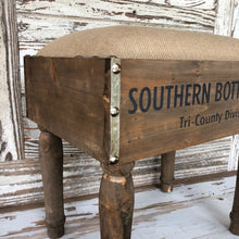 Load image into Gallery viewer, Bottle Crate Foot Stool