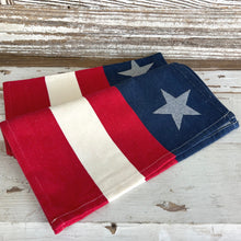 Load image into Gallery viewer, Red White & Blue Table Runner