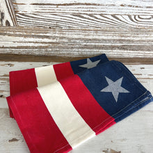 Load image into Gallery viewer, Red White & Blue Table Runner
