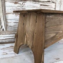 Load image into Gallery viewer, Wooden Rectangle Stool