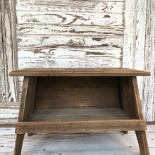 Load image into Gallery viewer, Wooden Rectangle Stool