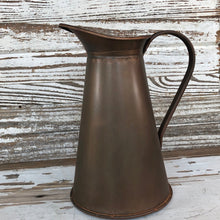 Load image into Gallery viewer, Vintage Inspired Copper Finish Pitcher