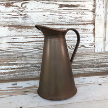 Load image into Gallery viewer, Vintage Inspired Copper Finish Pitcher