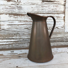 Load image into Gallery viewer, Vintage Inspired Copper Finish Pitcher