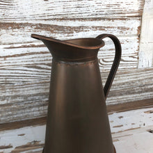 Load image into Gallery viewer, Vintage Inspired Copper Finish Pitcher