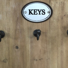 Load image into Gallery viewer, Key Hook Board