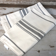 Load image into Gallery viewer, Linen Reversible Striped Table Runner