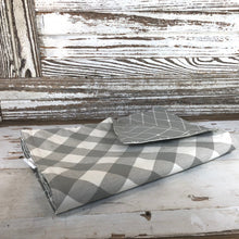 Load image into Gallery viewer, Double Sided Plaid & Crisscross Table Runner