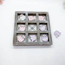 Load image into Gallery viewer, Wooden Spring Tic Tac Toe Game