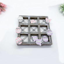 Load image into Gallery viewer, Wooden Spring Tic Tac Toe Game