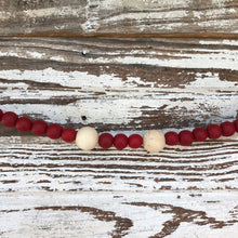 Load image into Gallery viewer, Red Bead Garland