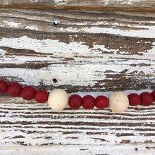Load image into Gallery viewer, Red Bead Garland