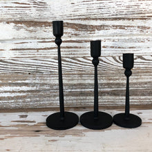 Load image into Gallery viewer, Blacksmith Candle Stand Set
