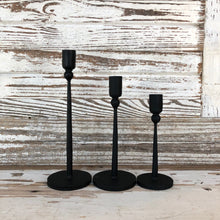 Load image into Gallery viewer, Blacksmith Candle Stand Set