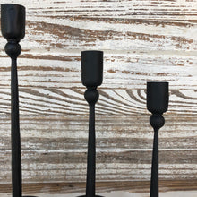 Load image into Gallery viewer, Blacksmith Candle Stand Set