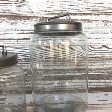 Load image into Gallery viewer, Lidded Glass Storage Jars