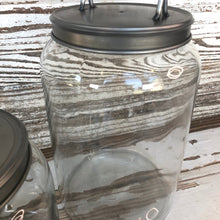 Load image into Gallery viewer, Lidded Glass Storage Jars