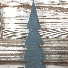 Load image into Gallery viewer, Snowy Wooden Tree Set