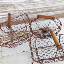 Load image into Gallery viewer, Chicken Wire Basket Set