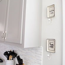 Load image into Gallery viewer, Farmhouse Wall Hooks - Set of 2