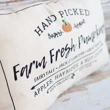 Load image into Gallery viewer, Farm Fresh Pumpkins Pillow
