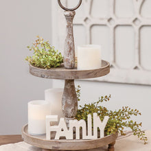 Load image into Gallery viewer, Weathered Two-Tiered Tray
