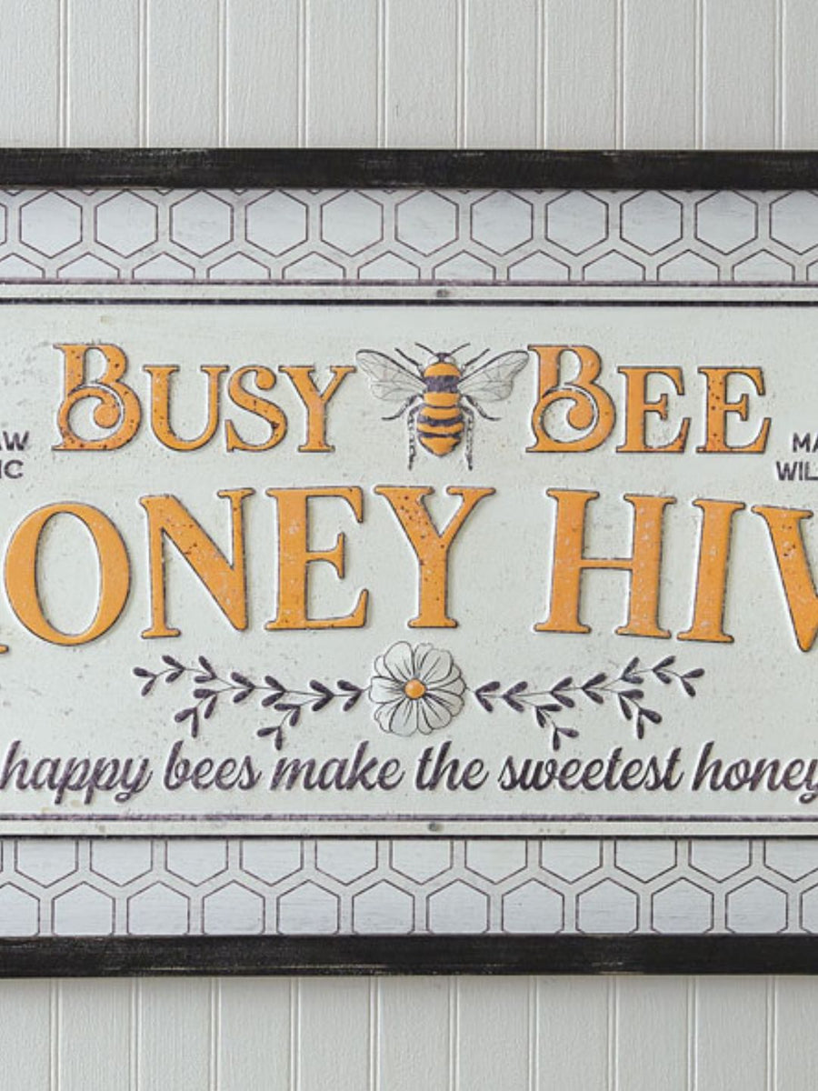 Bee Happy Wall Decor  Texas Honey Bee Farm